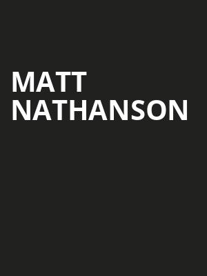 Matt Nathanson, Carolina Theatre Fletcher Hall, Durham