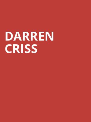 Darren Criss, Fletcher Hall, Durham