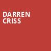 Darren Criss, Fletcher Hall, Durham