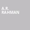 AR Rahman, Durham Performing Arts Center, Durham