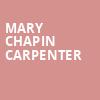 Mary Chapin Carpenter, Durham Performing Arts Center, Durham